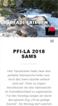 Mobile Screenshot of pfadifriesen.ch