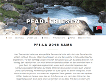 Tablet Screenshot of pfadifriesen.ch